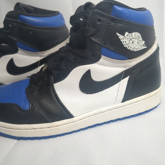 Nike Jordan 1 royal toe blue sz8.5 - Picture 13 of 16